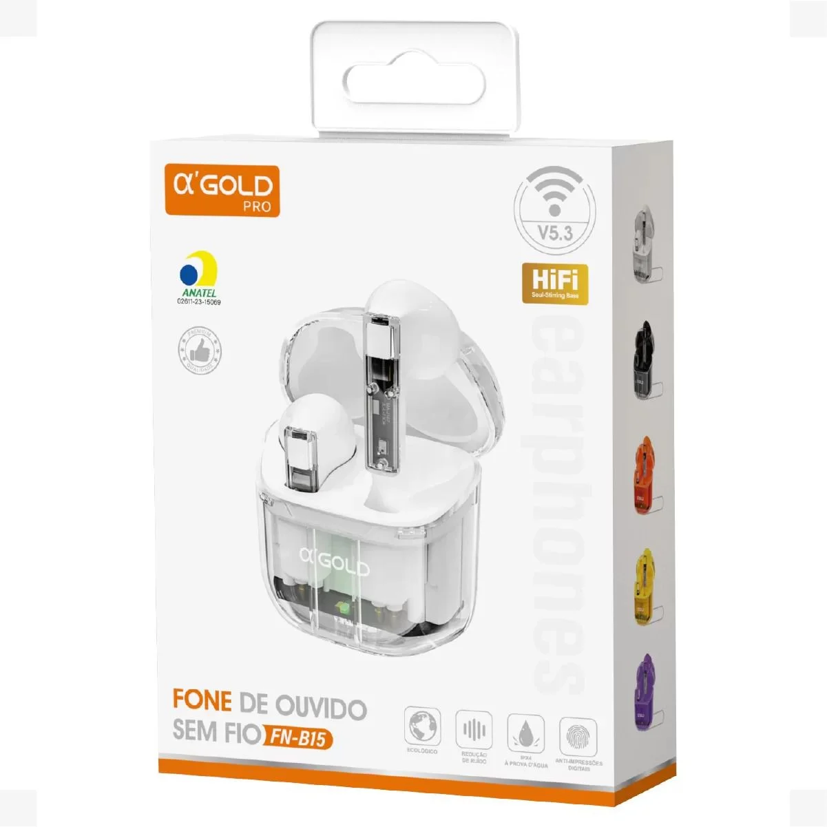 Fone de Ouvido Bluetooth Ol Gold FN-B15