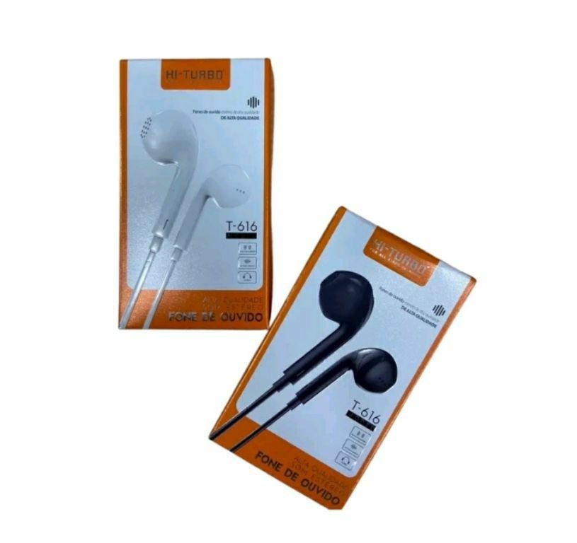 Fone De Ouvido Microfone T-616 Alta Qualidade Hi-turbo
