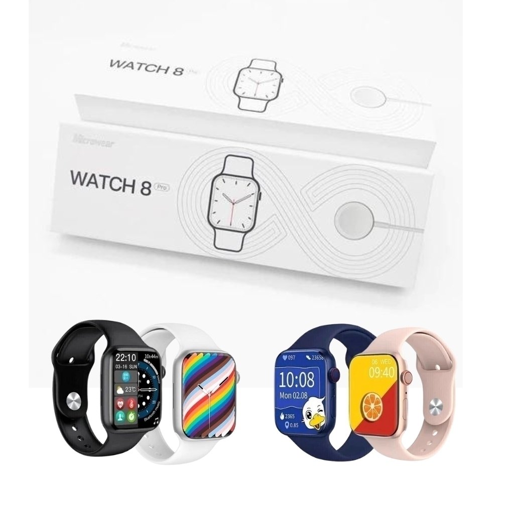 kit 2 Relógio Smartwatch  Watch 8 Pro